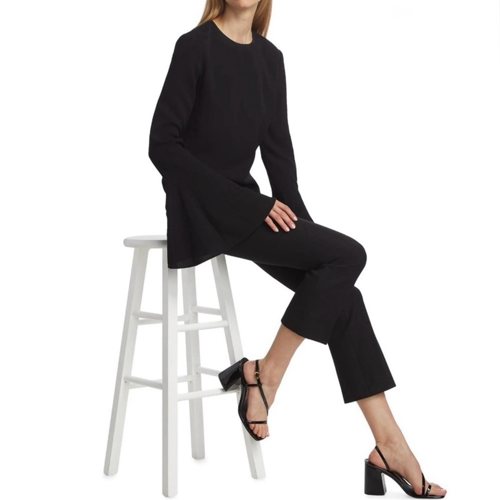 NEW FRAME BLACK LONG SLEEVE TOP - Picture 9 of 10